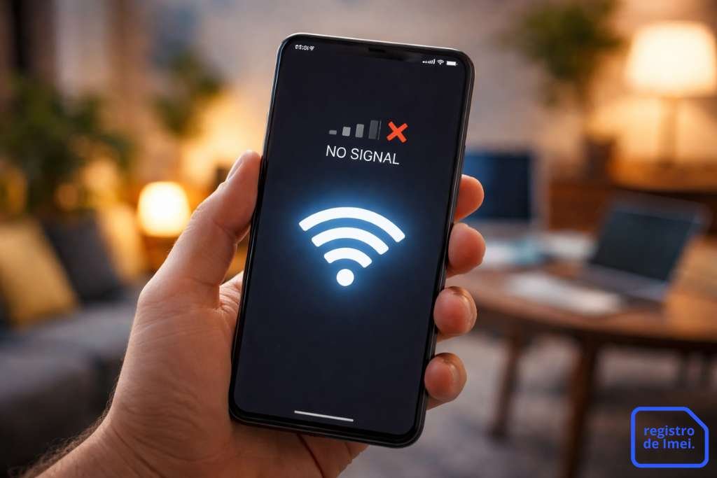 sin señal en el celular pero con wifi