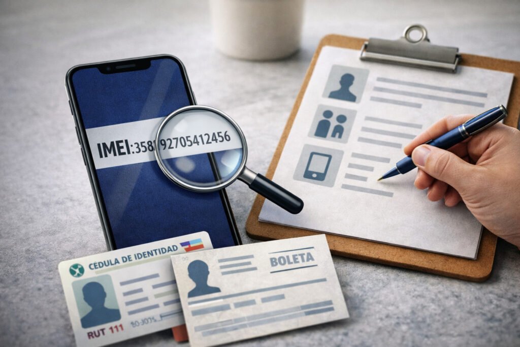 datos para registrar imei en chile