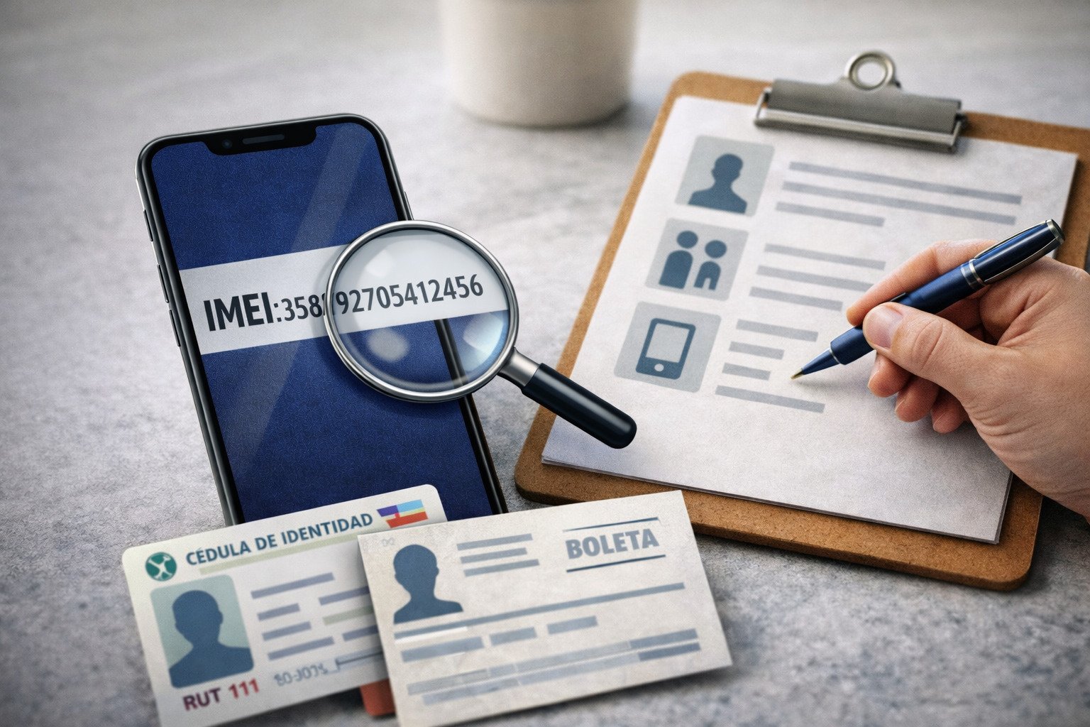 datos para registrar imei en chile